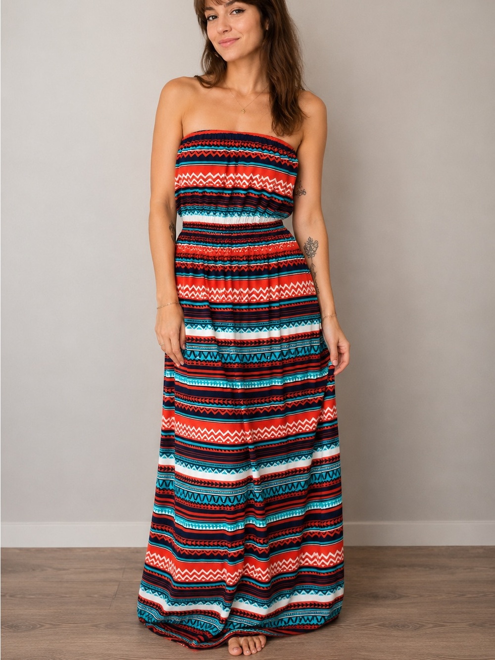 Aztec Maxi Dress